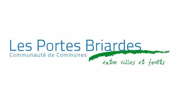 LOGO LES PORTES BRIARDES - TRAVAIL ENTRAIDE